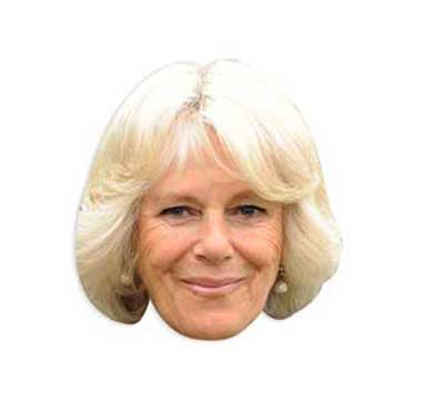 SM49 Camilla ParkerBowles British Royal Family Single Face Mask