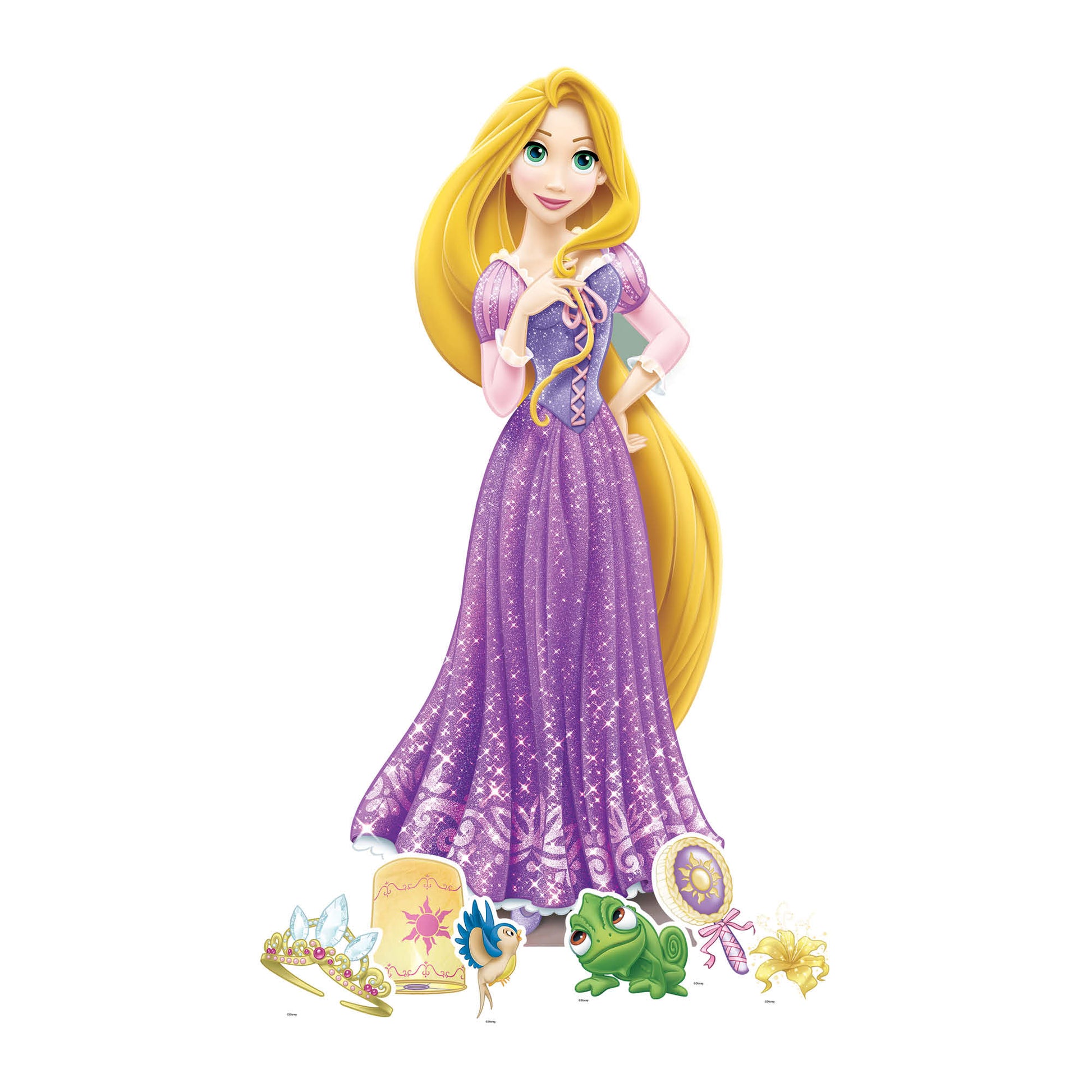 Elsa Violet Dress from Frozen 2 Official Disney Cardboard Cutout / Standee