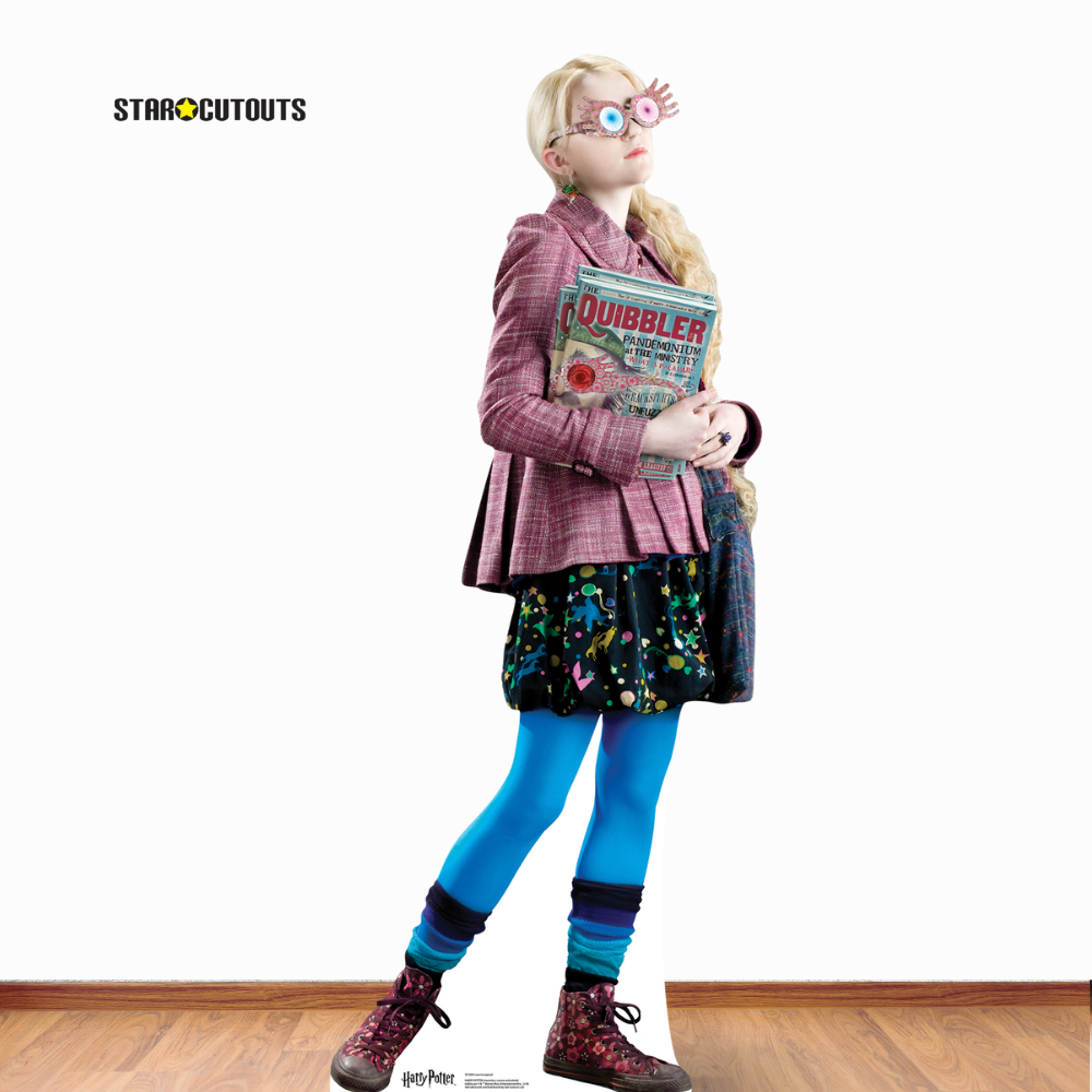 SC1083 Luna Lovegood Cardboard Cut Out Height 156cm