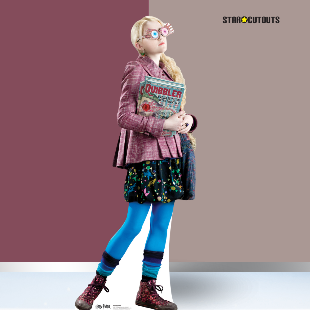 SC1083 Luna Lovegood Cardboard Cut Out Height 156cm