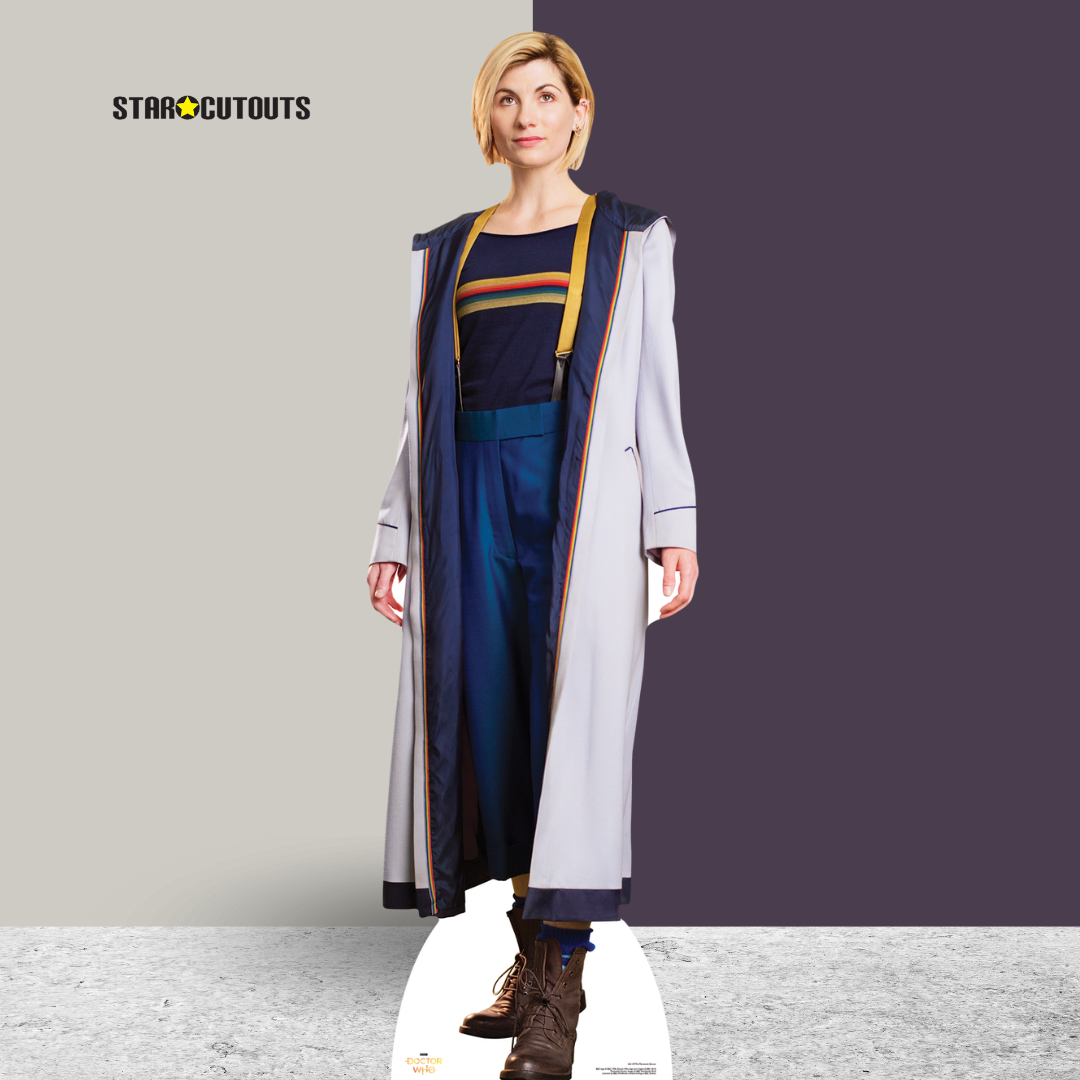 SC1197 Jodie Whittaker 13th Doctor Who Lifesize  Cardboard Cut Out Height 168cm