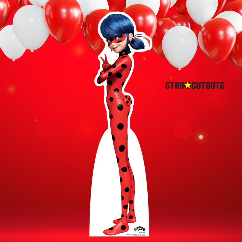 SC4041 Lady Bug - Miraculous: Tales of Ladybug & Cat Noir Cardboard Cut Out Height 136cm