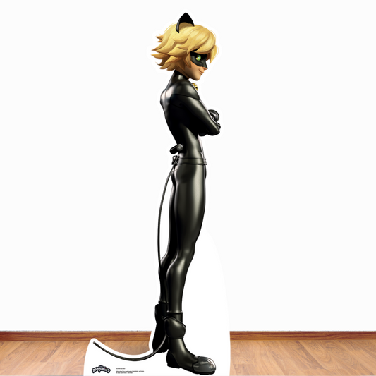 SC4042 Cat Noir - Miraculous: Tales of Ladybug & Cat Noir Cardboard Cut Out Height 152cm