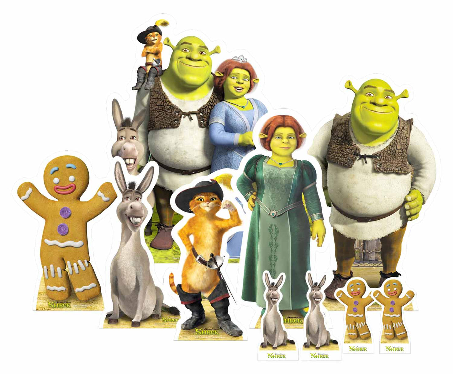 TT004 Shrek & Friends Table Toppers Pack (10 cut-outs)