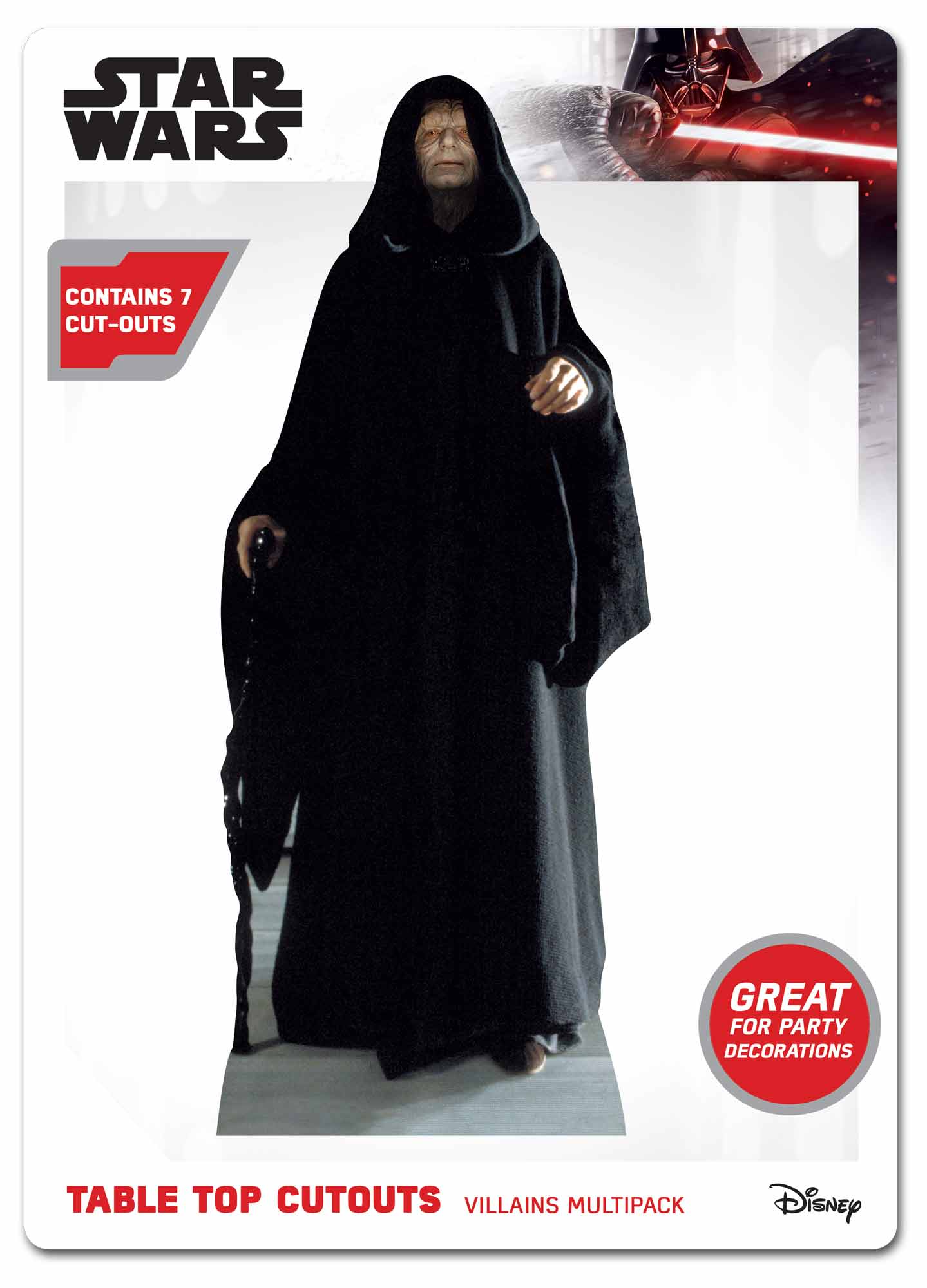 TT020 Star Wars (Villains) Table Toppers Pack