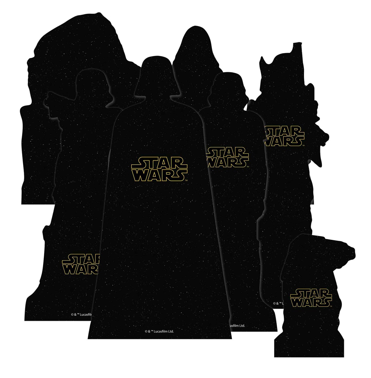 TT020 Star Wars (Villains) Table Toppers Pack