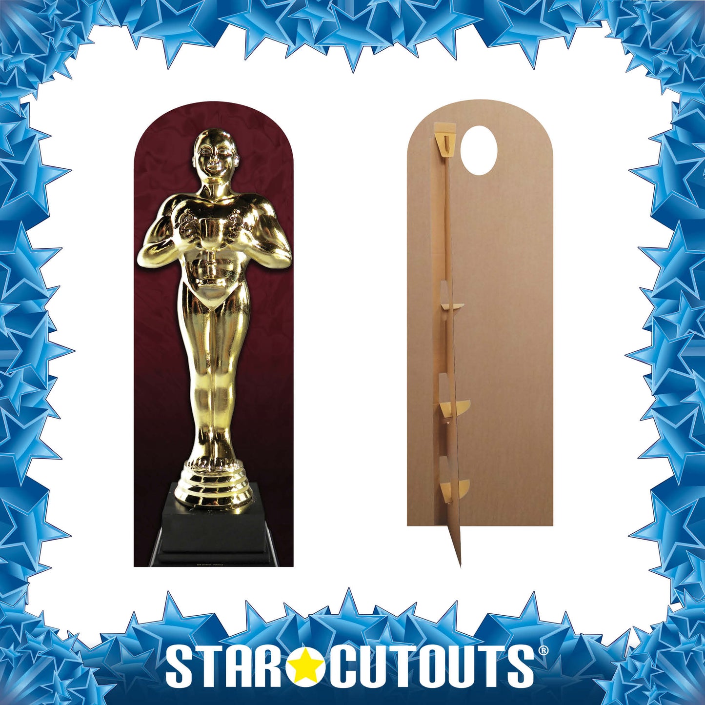 SC180 Award Statue 'Stand-In' Cardboard Cut Out Height 179cm