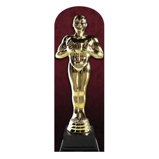 SC180 Award Statue 'Stand-In' Cardboard Cut Out Height 179cm