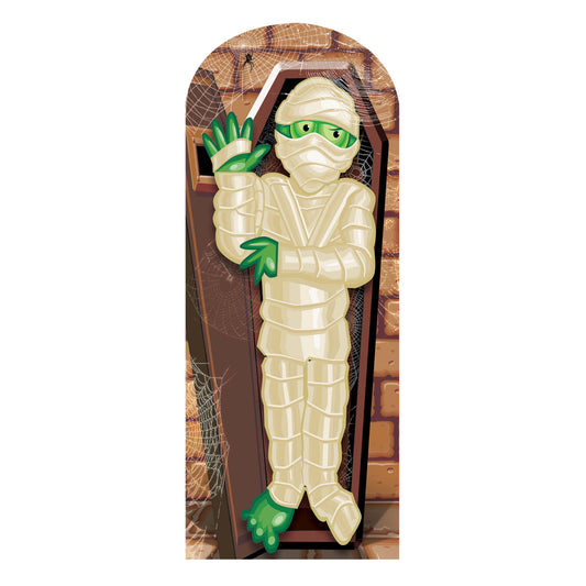 SC652 Mummy Stand In Cardboard Cut Out Height 180cm