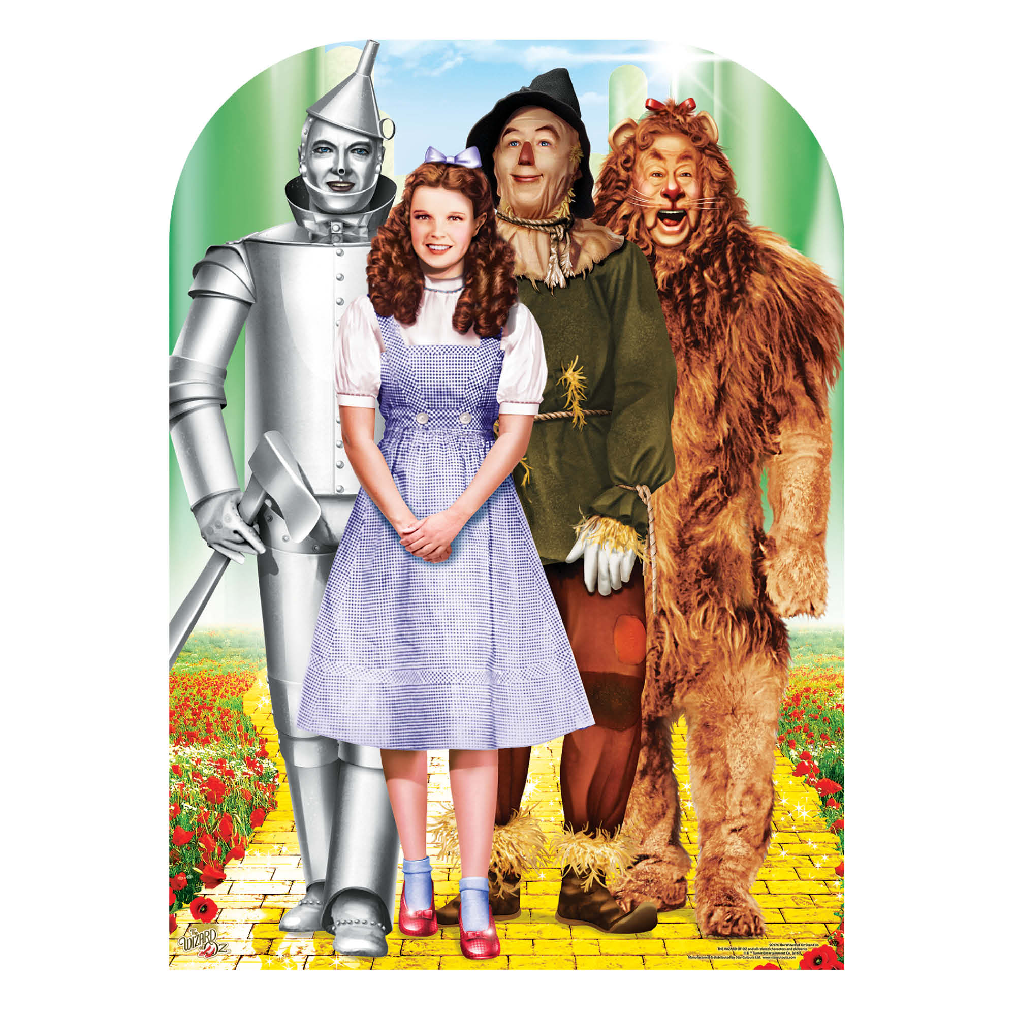 SC976 Wizard of OZ Stand-In Emerald City Cardboard Cut Out Height 130c ...