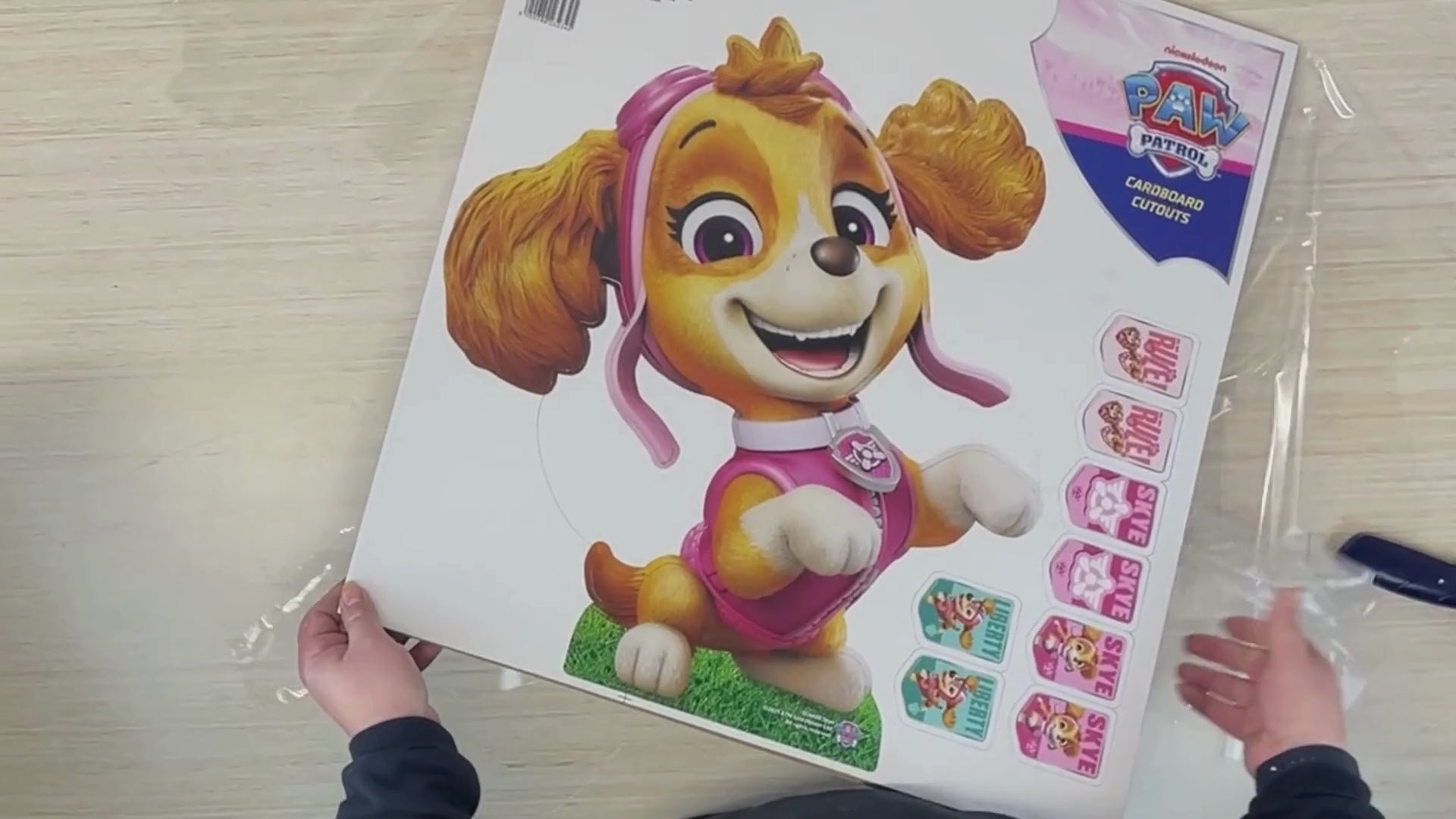 Load video: Paw Patrol Cardboard Cutouts Assembly