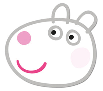 SM109 Suzie Sheep  Peppa Pig Single Face Mask