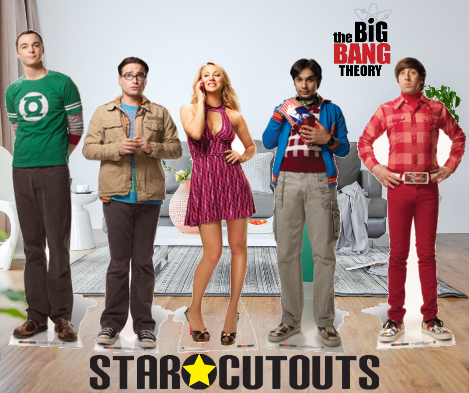SC619 Dr Leonard Hofstadter The Big Bang Theory Cardboard Cut Out Height 170cm