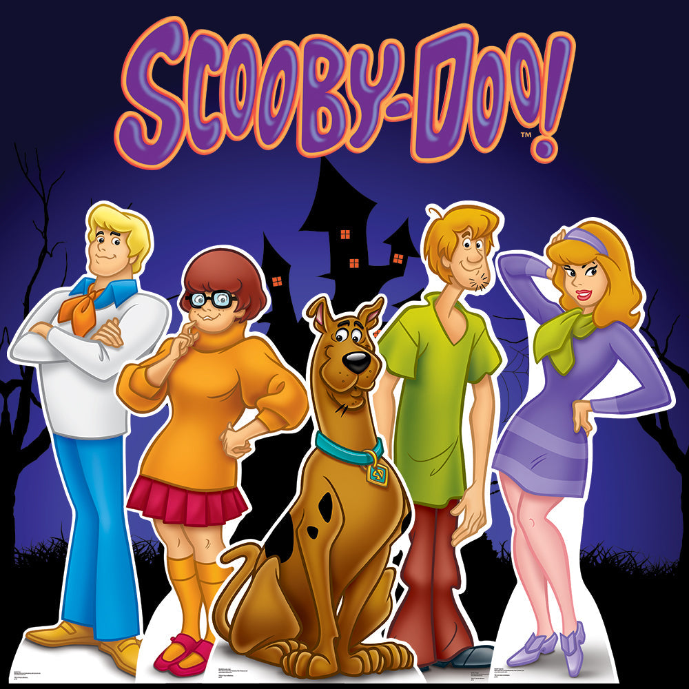 Scooby-Doo and The Mystery Team Cardboard Cutout / Standee Set