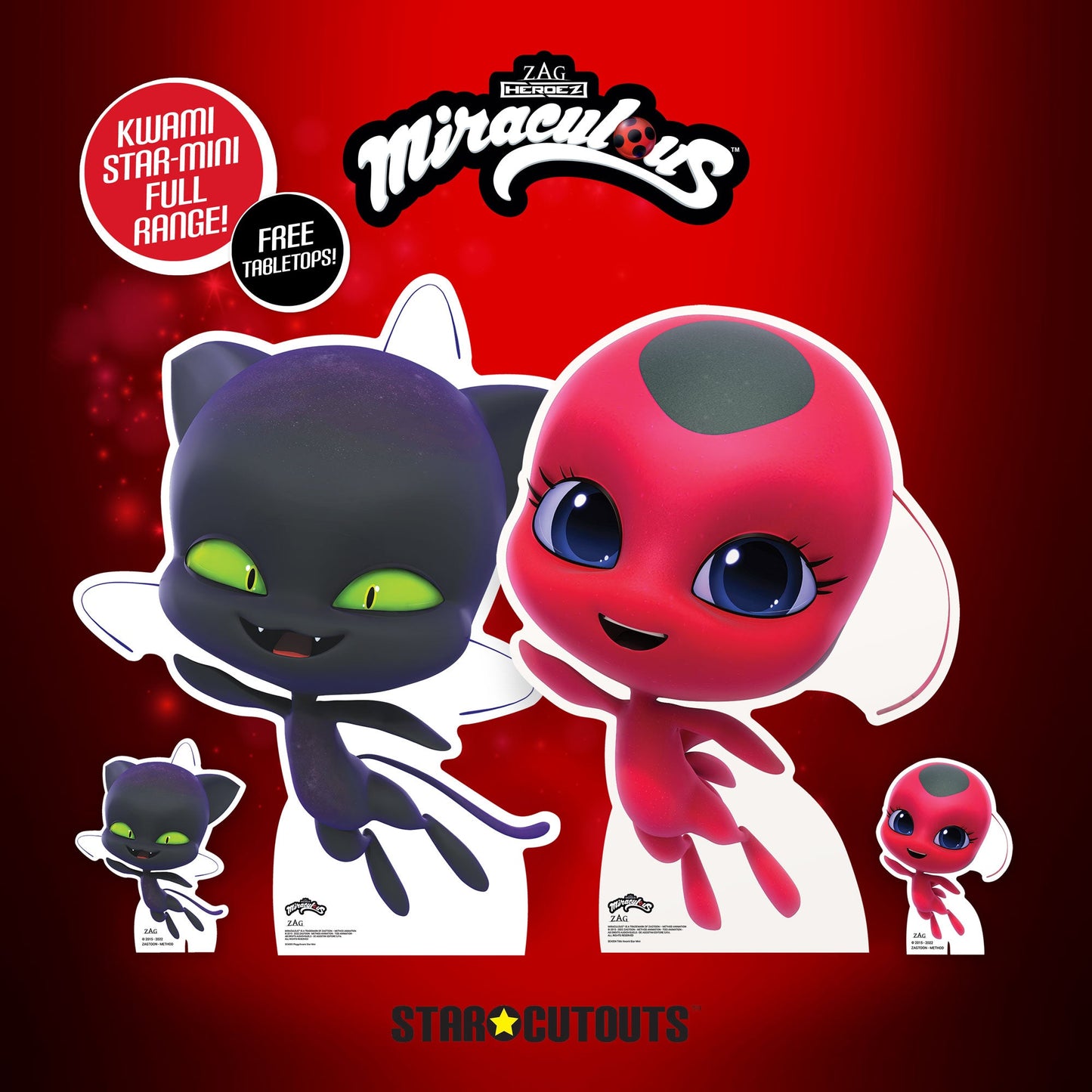 SC4042 Cat Noir - Miraculous: Tales of Ladybug & Cat Noir Cardboard Cut Out Height 152cm 