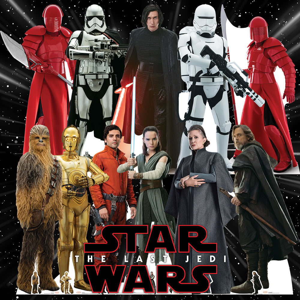 SC827 Rey (SW:TFA) Cardboard Cut Out Height 188cm 