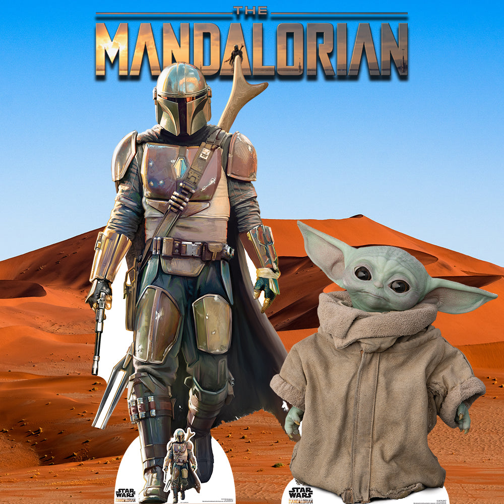 SC1515 Force-Sensitive Foundling The Child Baby Yoda The Mandalorian Cardboard Cut Out Height 89cm