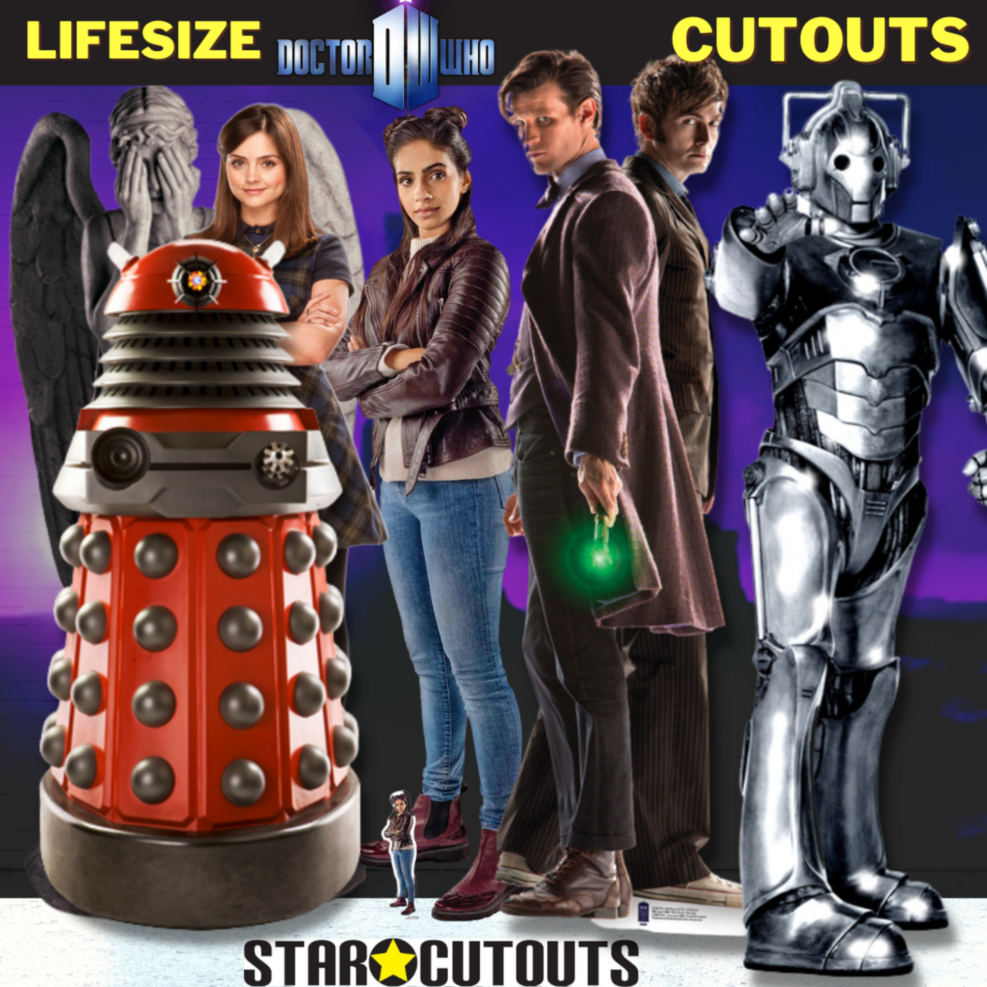 The Tardis from 13th Doctor Who Official Cardboard Cutout / Standup /  Standee